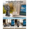 AaoLin Foldable Hand Held Fan USB Rechargeable, 4 Speeds Mini