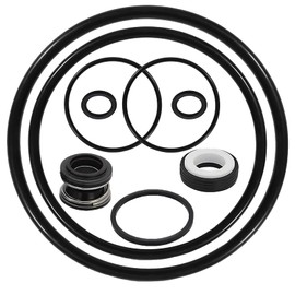 GnDaYoug Pool Pump O-Ring Rebuild Kit Fit for Pentair SuperFlo & SuperMax Kit 78 -Includes PS-200 Shaft Seal, Lid O-Ring, Diffuser Quad Ring, Drain Plug O-Rings, Union O-Rings, Seal Plate O-Ring