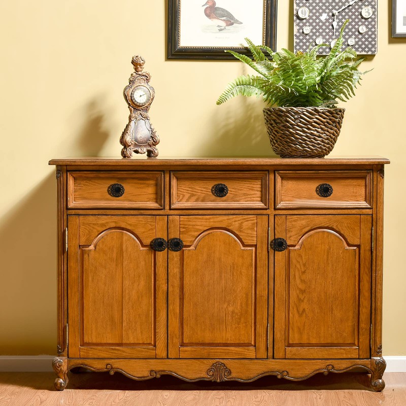 Jiozermi 12 Packs Round Birdcage Cabinet Knobs, 1.8" Diameter Birdcage