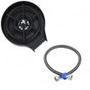 2-in-1 Glass Rinser for Kitchen Sink – 304 Stainless Steel