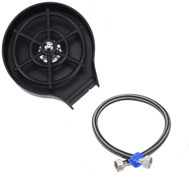 2-in-1 Glass Rinser for Kitchen Sink – 304 Stainless Steel