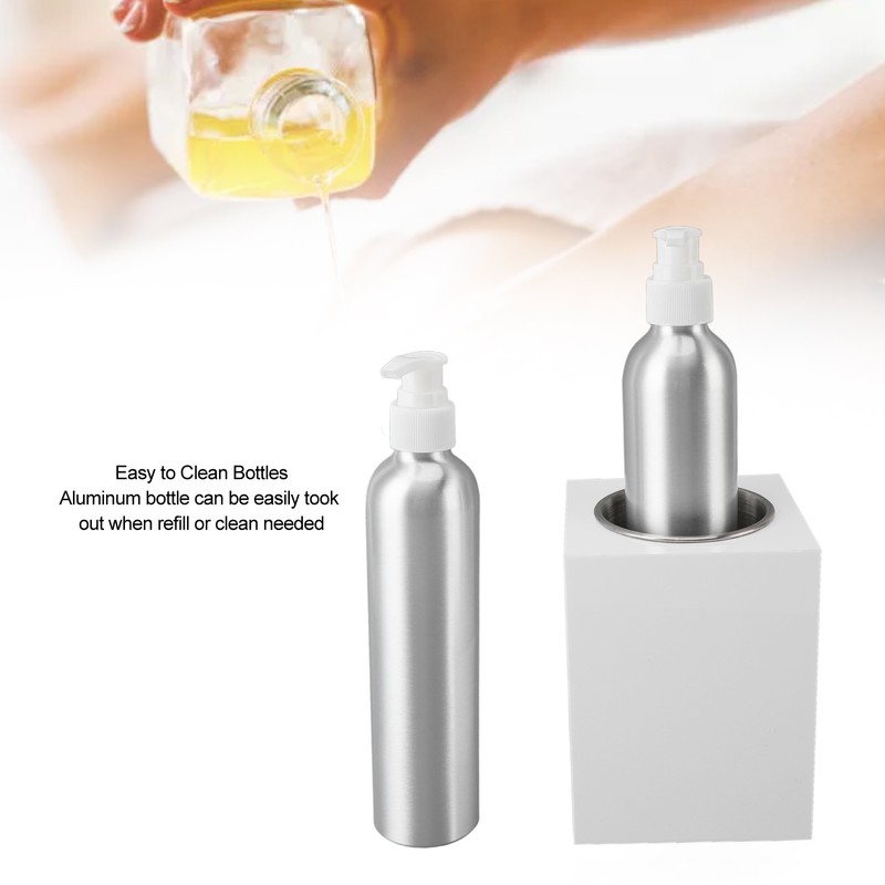 Massage Oil Heater Professional Single Bottle Quick Heating Lotion Warmer