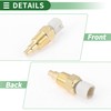 Motoforti Engine Coolant Temperature Sensor No.MB568959 Water Temperature Sensor for