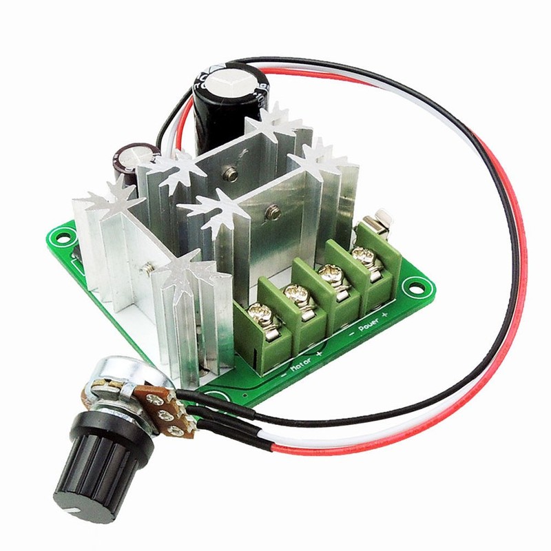 Hailege 6V-90V 15A DC Motor Speed Control 16KHZ PWM Controller
