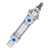 Mini Air Cylinder Stainless Steel Piston Rod Pneumatic Reciprocating Motion