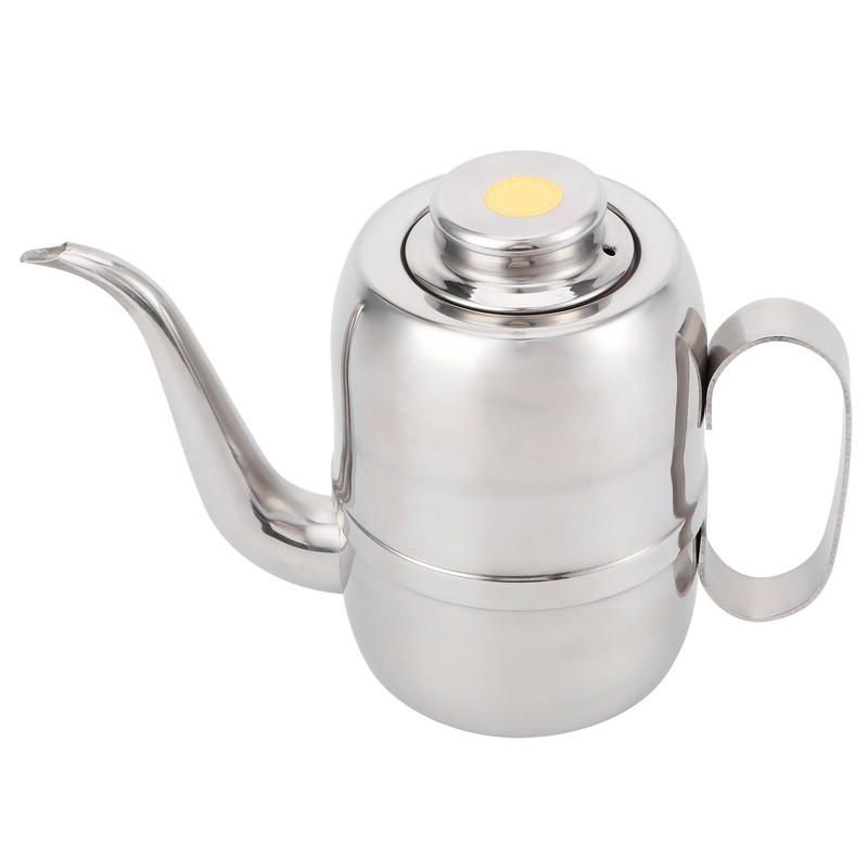 Stainless Steel Water Pot Oil Can Home Leakproof Soy Sauce