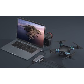 Cygnett CY3318HUBC3 Unite TravelMate USB-C Hub, Black