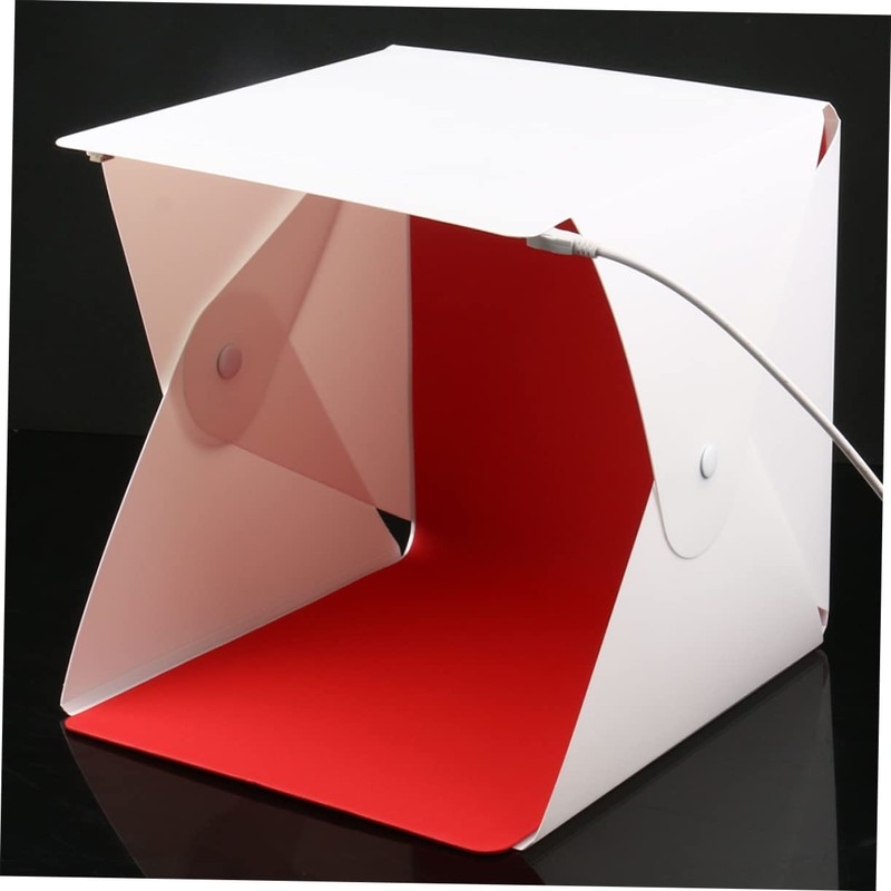 MERRYHAPY Folding Photo Studio Softbox Compact Light Tent 6 Backdrops