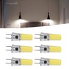 6Pcs G8 LED Bulb 5W Dimmable 2508 COB Energy Saving