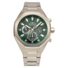 Technos T6C20SM Men's Chronograph Wristwatch, Silver, green
