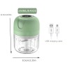 Quality Life Wireless Electric Mini Food Chopper 250ML Color Green