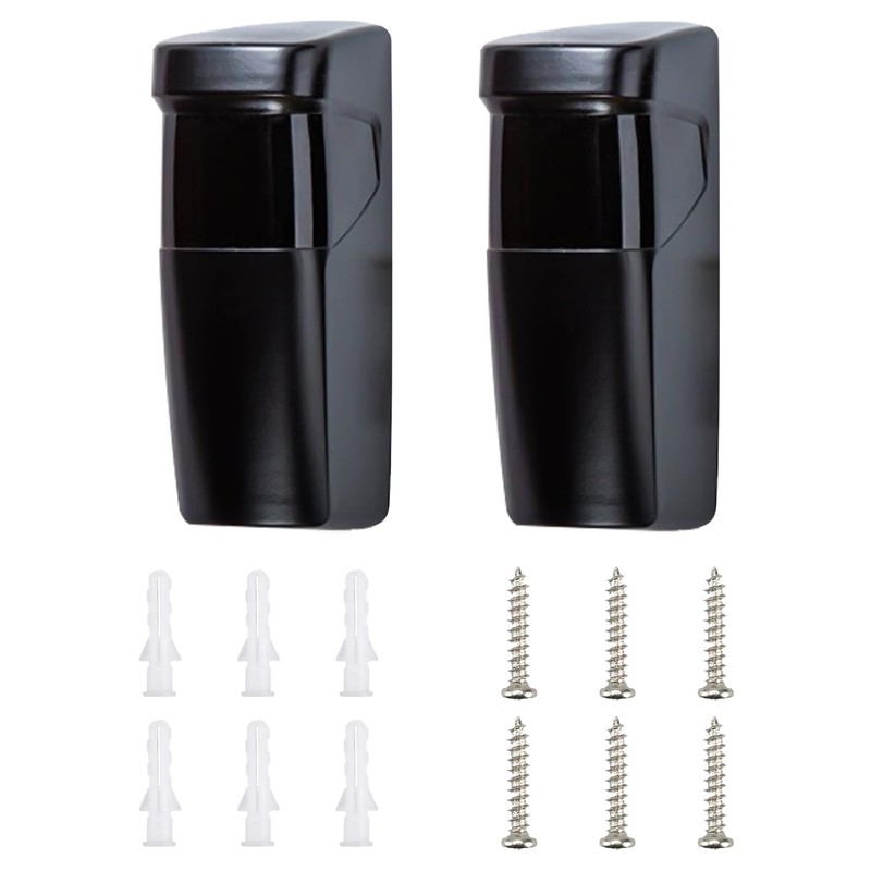 Infrared Beam Sensor, Infrared Barrier Alarm Photocells, Universal for Outdoor