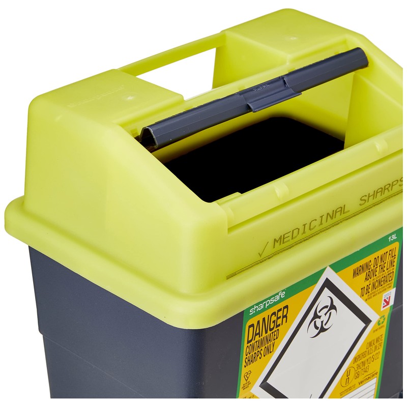 SHARP SAFE SHARPS BIN 13LTR