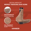 CONTEC Merge Trekking Bar Cork, Ergon Design, 96/140 mm, Breathable,