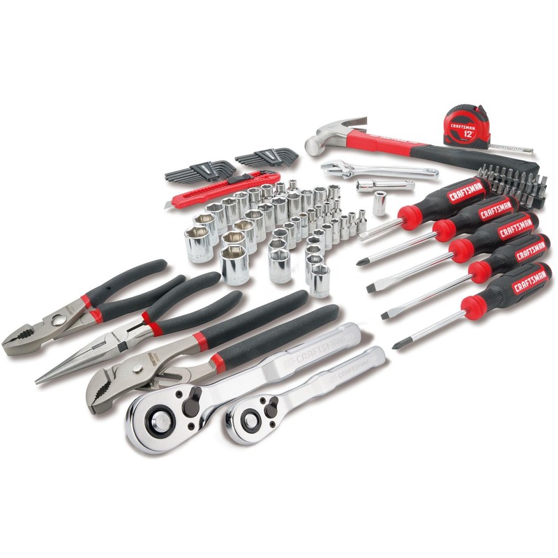 CRAFTSMAN 102-Piece Tool Kit for Home and Car, Durable Hand