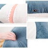 Herfair Plush Toy Whale Shark Large Cuddly Toy Soft Plush