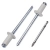 SKIR'CO Pack of 100 blind rivets painted 3.2 x 8