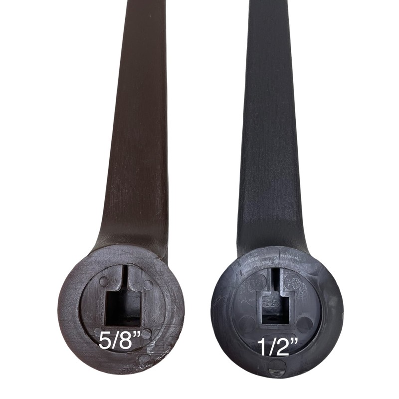 ProFurnitureParts Recliner Handle Lever 5/8 inch Square Mount, Set Screw