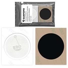 20Pcs Anti-Metal NFC Tags NTAG215 NFC Stickers Work On Metal 25mm(1 inch)on Metal NFC Tag 504 Bytes Memoryï¼Work Perfectly All NFC-Enabled Cell Phones & Devices