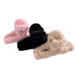 KFMX 12pinzas Para El Cabello Adorno De Peluche Mariposas Peinado