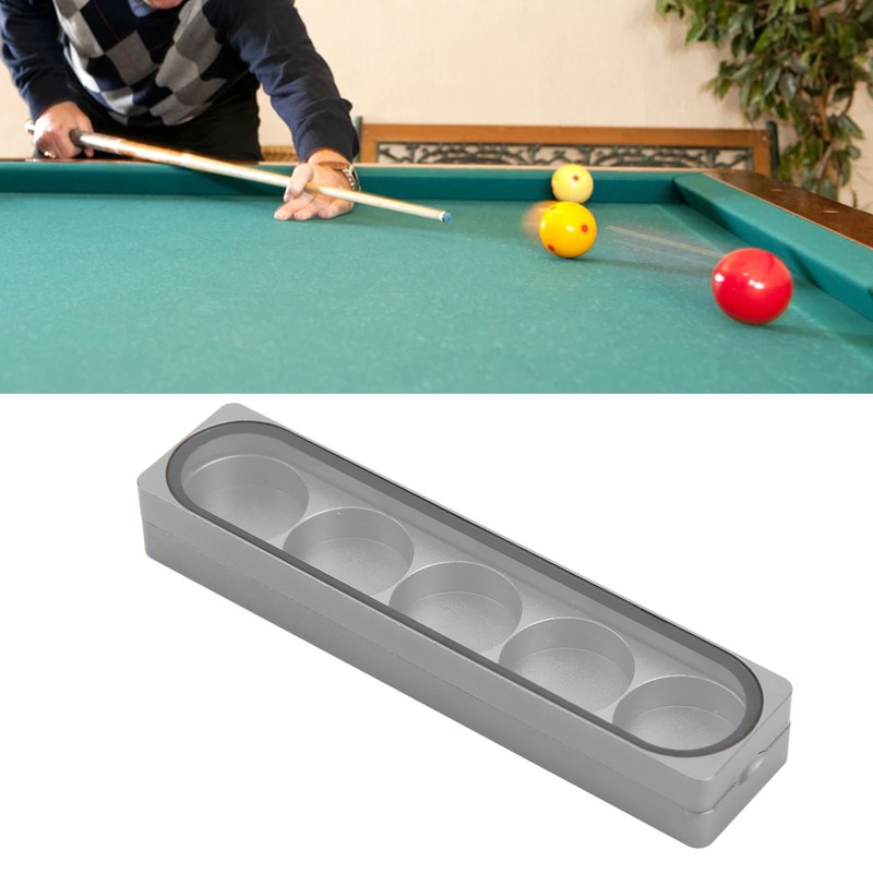 Cue Tip Storage Box Aluminium Alloy Magnetic Suction Cue Tip