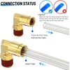 TAILONZ PNEUMATIC 1/2" Tube OD x 3/8" NPT Thread DOT