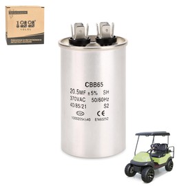 10L0L Golf Cart Charger Capacitor for EZGO PowerWise II, Lester Chargers 4MF 660V 60 Hz OEM 1015910 28109-G01, Universal for 24V/36V/42V/48V Golf Cart Replacement Accessories