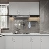 Asidrama 5 Pack 5 Inch(128mm) Brushed Satin Nickel Kitchen Cabinet