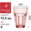 Bormioli Rocco Rock Bar 12.5 oz. Long Drink Stackable Tempered