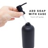 Yew Design Matte Black Soap Dispenser for Bathroom Hand Soap