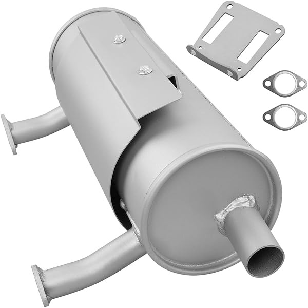 Engine Muffler Kit Compatible with Kohler CH18-CH25, CH620-740 Lawn Mower