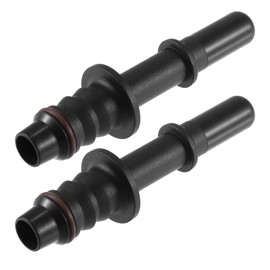 QUARKZMAN 2 pieces fuel line connector, 7.89 mm, ID8 fuel hose, hose coupling, quick release connector set