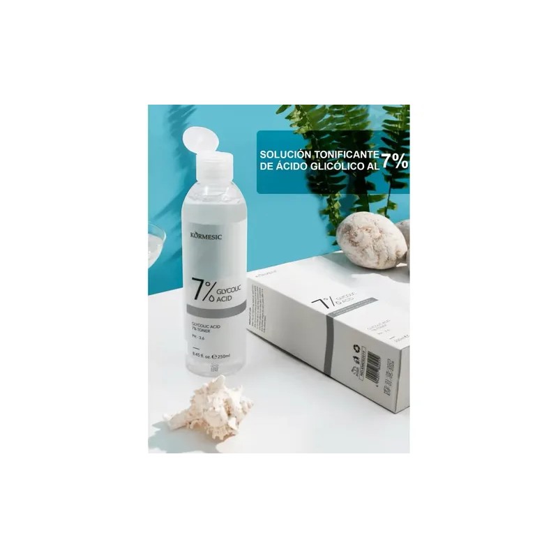 Ácido Glicólico 7% Tónico Facial Kormeisic Ph 3.6 250ml
