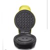 BELLA MINI SMILEY FACE WAFFLE MAKER PERSONAL SIZE YELLOW- BRAND
