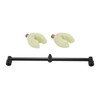 Carp Fishing Rod Support Buzz Bar with Luminous Head Aluminum