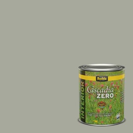 Rodda Paint CASCADIA ZERO Interior Flat Paint & Primer in One, Quart, Everlasting Sage