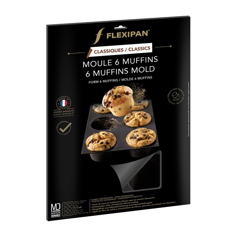Silpat Flexipan 6 Muffins Mold