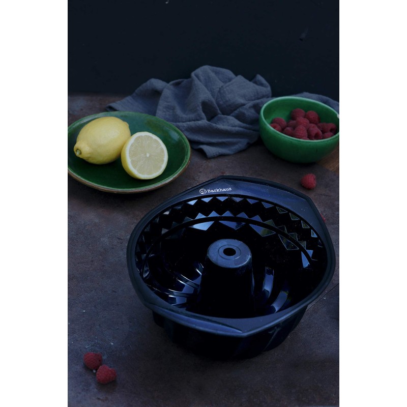 Backhaus Gugelhupfform – Antihaft Backform, Runde Bundform aus Premium Silikon