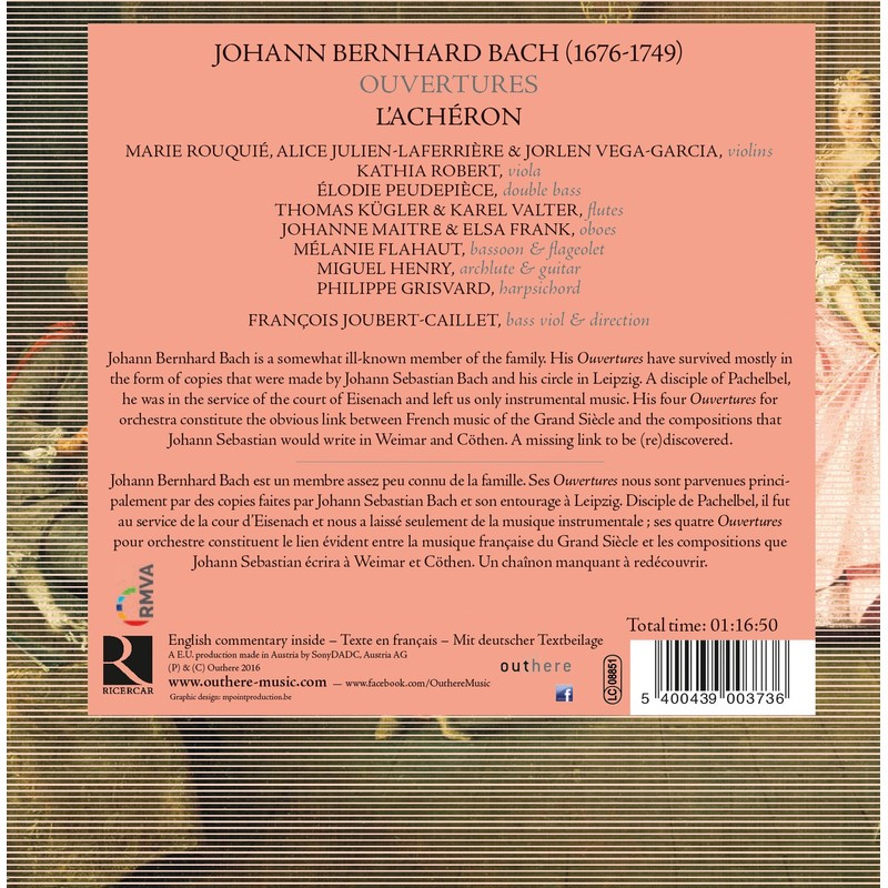 Johann Bernhard Bach: Ouvertures