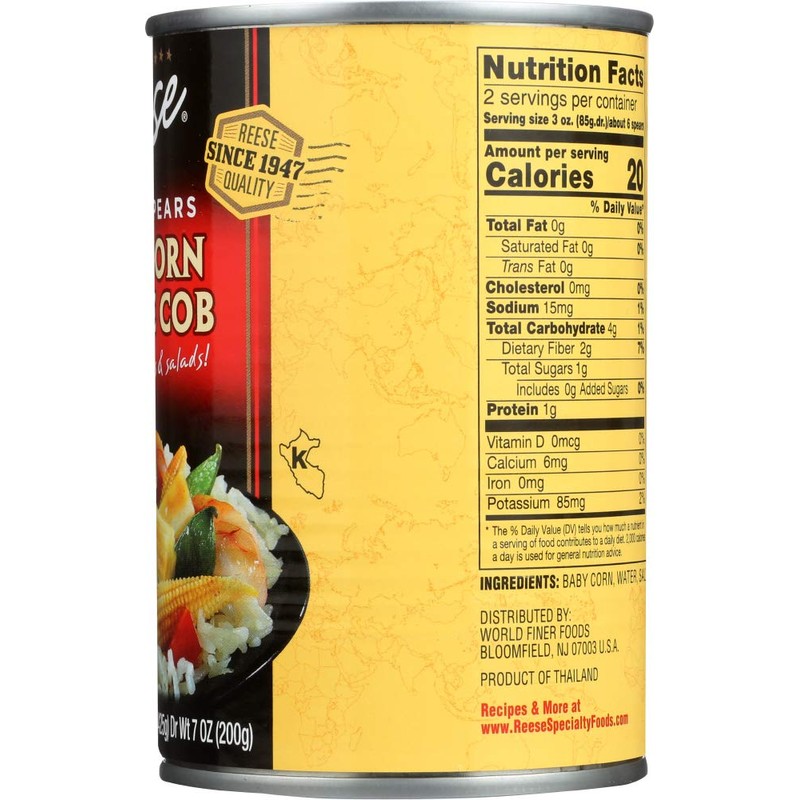 Reese Baby Corn/Tin, 15-ounces (Pack of12)