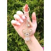 AuPra Brown Teddy Bear Tassel Women KeyChain Gift Idea Lady