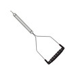 KitchenCraft Professional Potato Masher with Non Stick Safe Nylon Head,