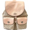 Coach Outline Signature Bille Backpack Light Khaki Light Pink