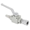 High Pressure Washer Ball Valve Kit 3/8 Male Plug Female