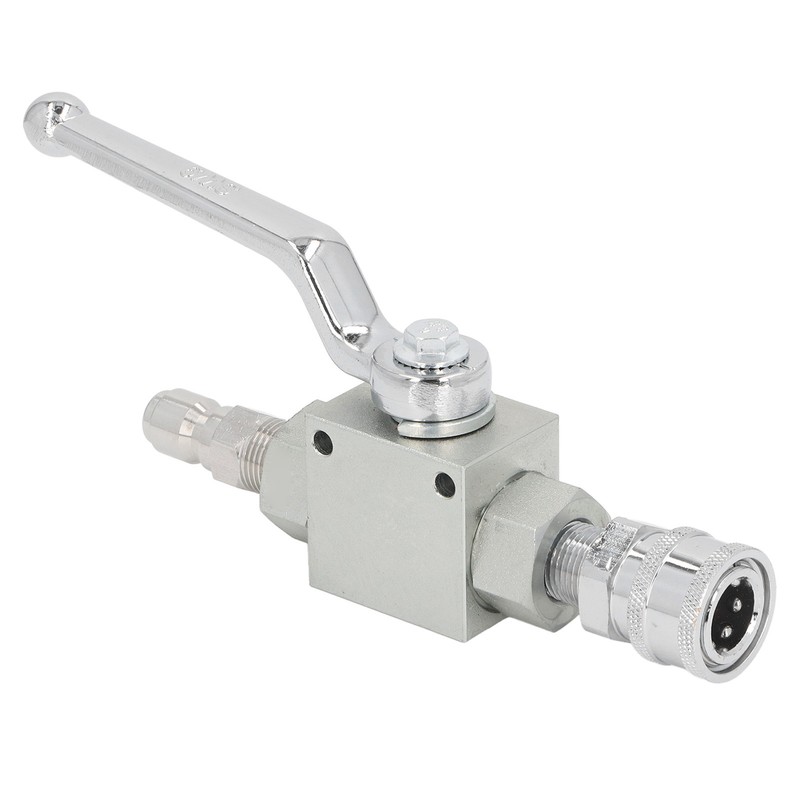 High Pressure Washer Ball Valve Kit 3/8 Male Plug Female