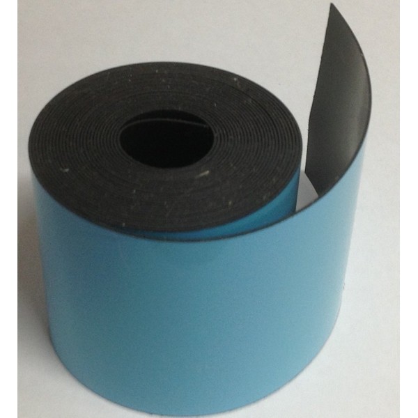 Magnet Valley Dry Erase Light Blue Magnetic Strip Roll 1"