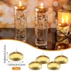Nuanchu 12 Pieces 1. 65 Inch Floating Candles for Wedding