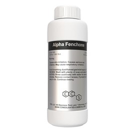 CCS CONSOLIDATED CHEMICAL & SOLVENTS Alpha Fenchone High Purity Fragrance/Aroma Compound 100mL (3.3 Fl Oz)