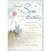 Birthday Card Son - 9 x 6 inches - Regal