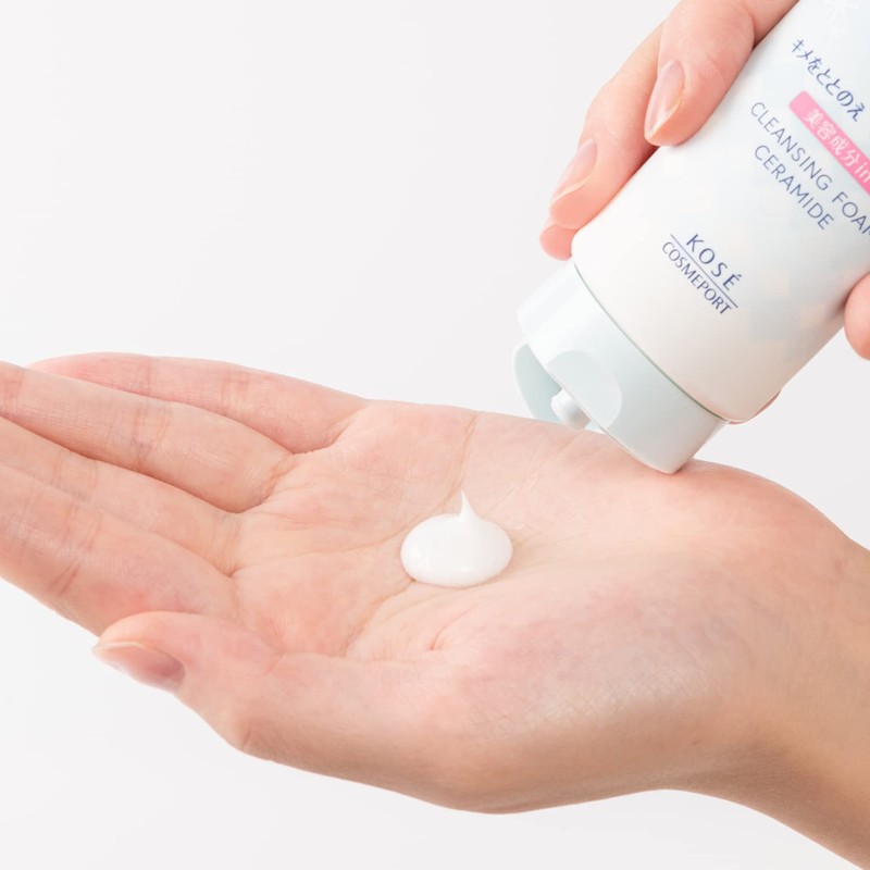 KOSE Softymo Cleansing Wash (Ceramide), Makeup Remover + Face Wash,